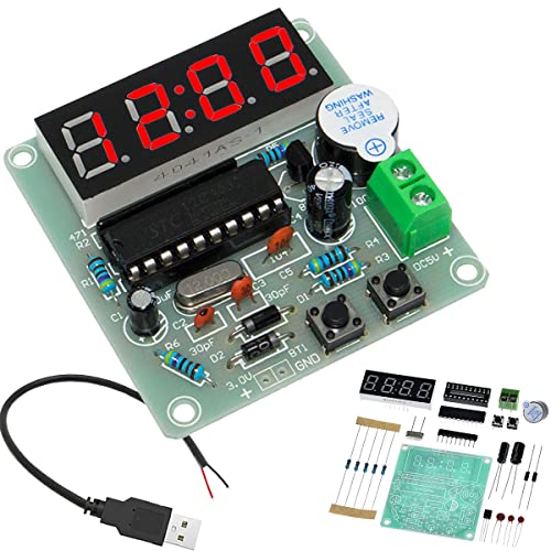 Hodinářské příslušenství |   4 Bits Digitální Elektronické Hodiny DIY Kity MCU Digitální Hodiny PCB Svařovací Cvičná Deska Součásti Hodin pro Praktické Vzdělávání Svařování Hodinářské příslušenství Hodinářské příslušenství