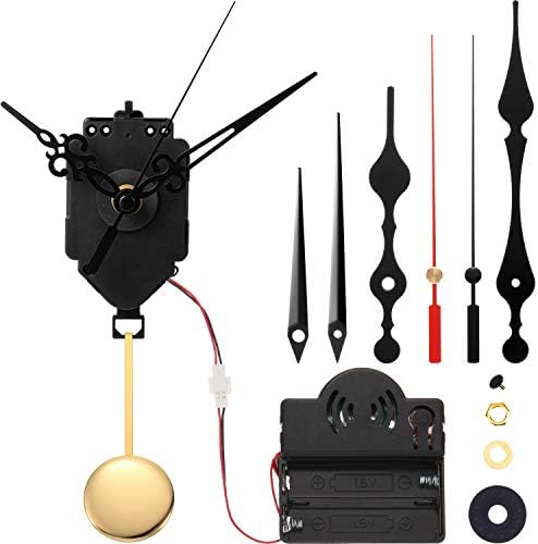 Hodinářské příslušenství |   Quartzový kyvadlový spouštěcí hodinový mechanismus s Westminster melodií, hodinový kit se 3 páry ručiček Hodinářské příslušenství Hodinářské příslušenství